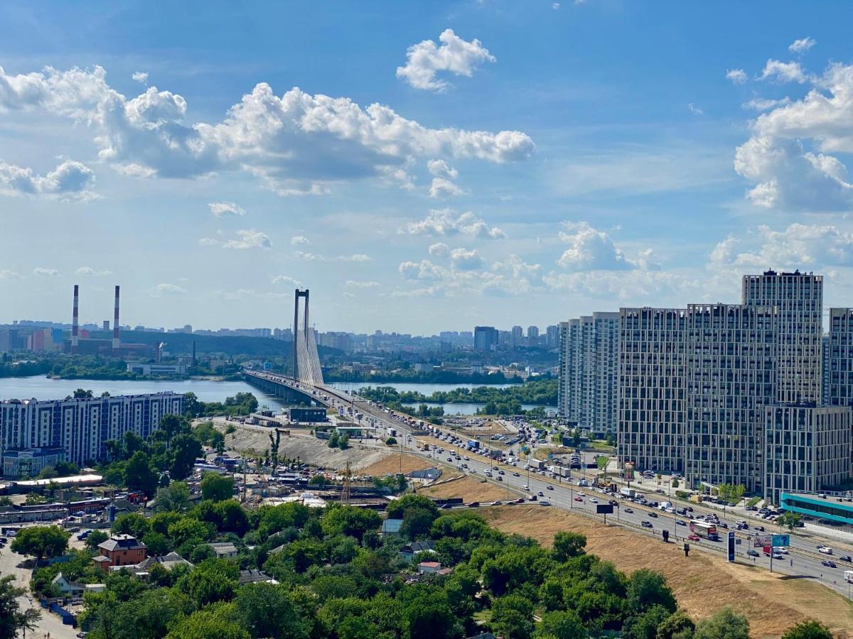 Apartments With Dnipro View Київ Екстер'єр фото