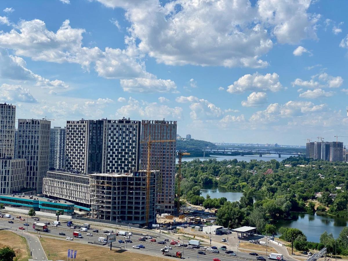 Apartments With Dnipro View Київ Екстер'єр фото